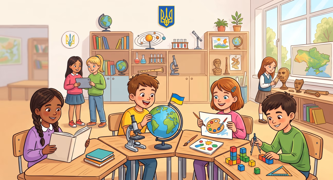 які предмети в 5 класі