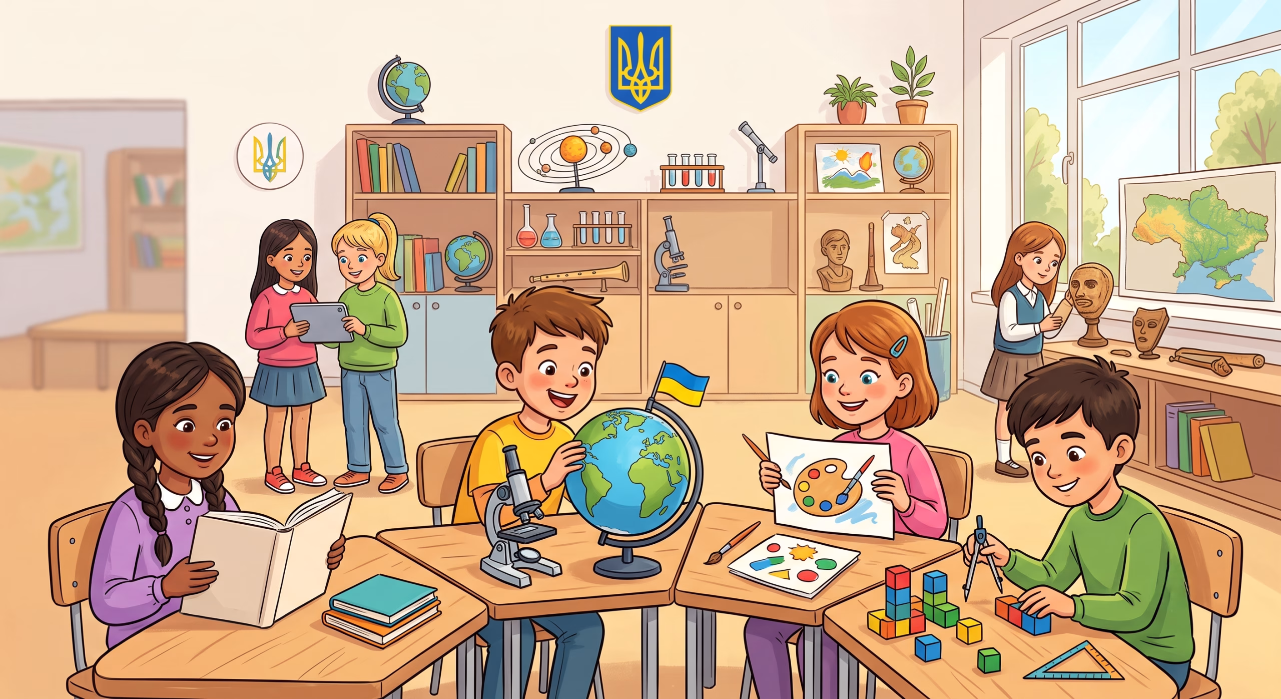 які предмети в 5 класі